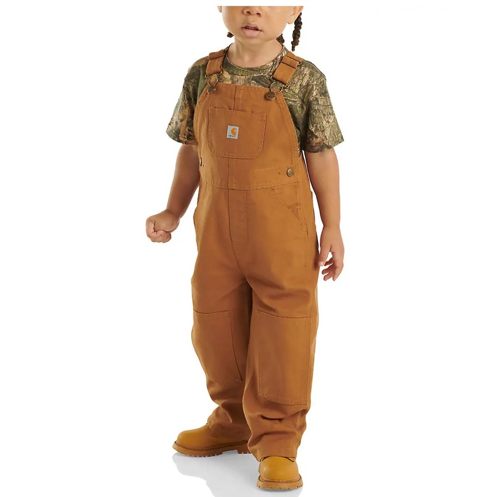 Carhartt Canvas Bib Overalls Size 9 Months